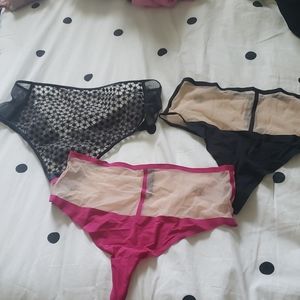 VS highwaisted thongs